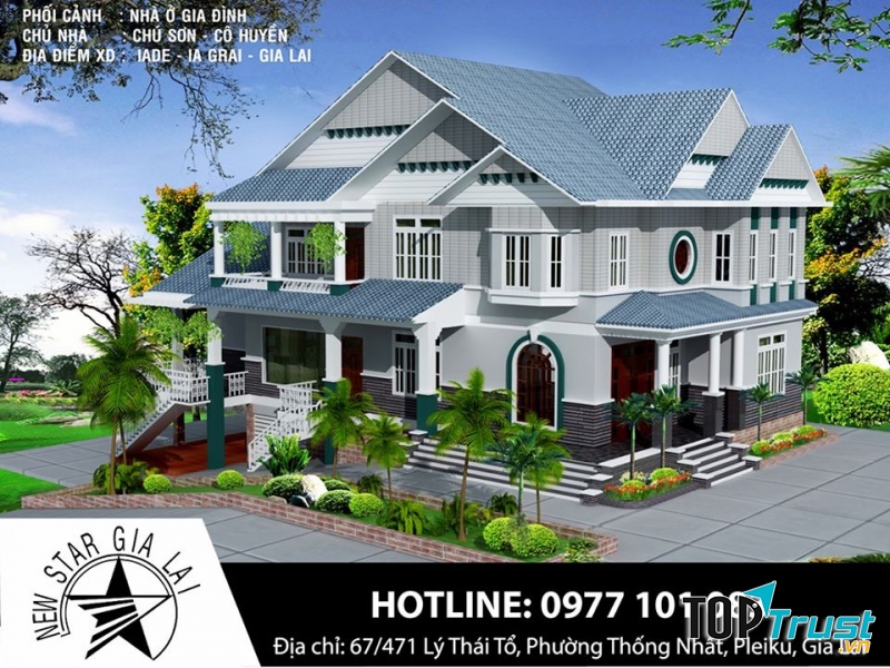 Công ty TNHH tư vấn thiết kế & đầu tư xây dựng New Star Gia Lai