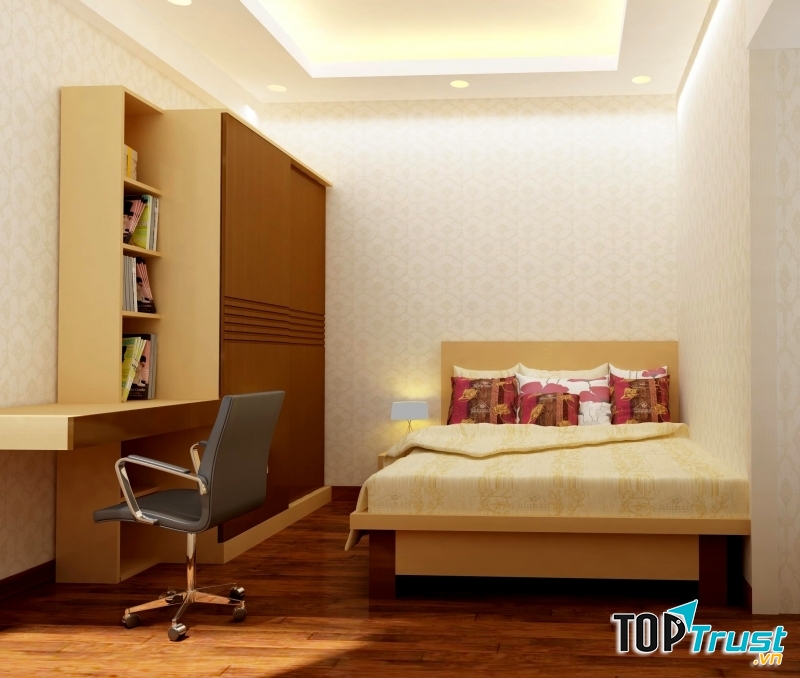 Thiết kế phòng nhỏ của Công Ty TNHH Tư Vấn Xây Dựng Đầu Tư Phát Triển An Nam