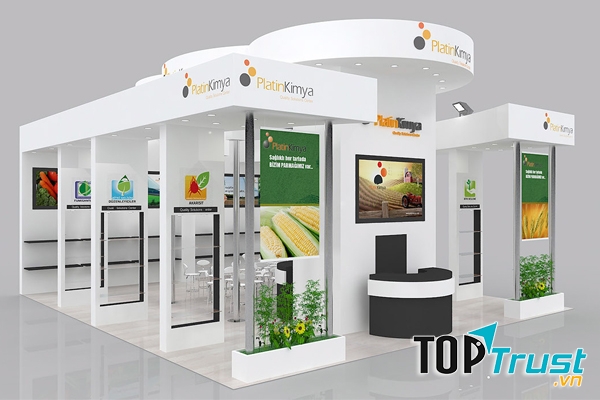 Thiết kế và thi công gian hàng hội chợ tại Bình Dương
