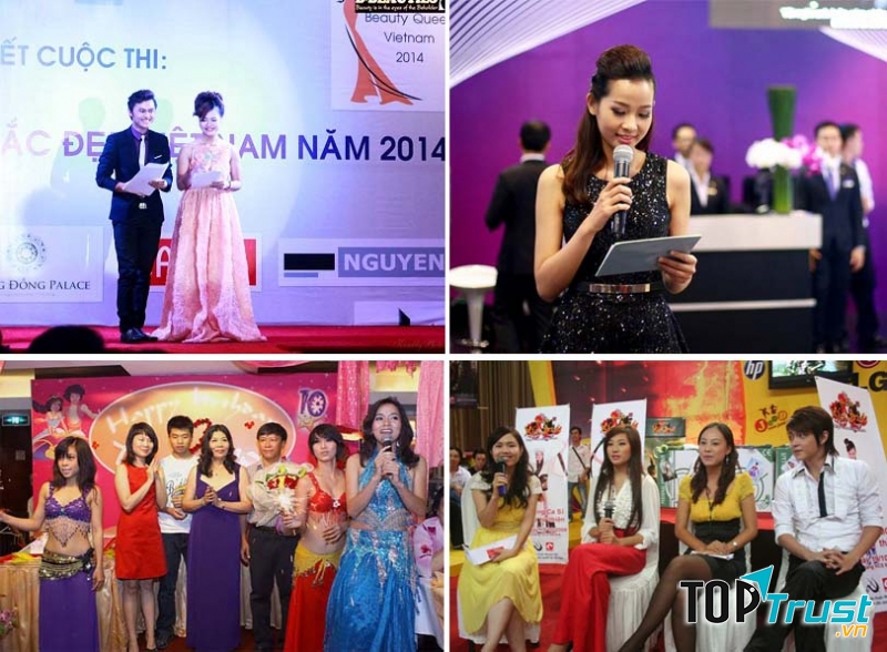 Cung cấp MC dẫn chương trình khai trương, lễ khánh thành, lễ động thổ,