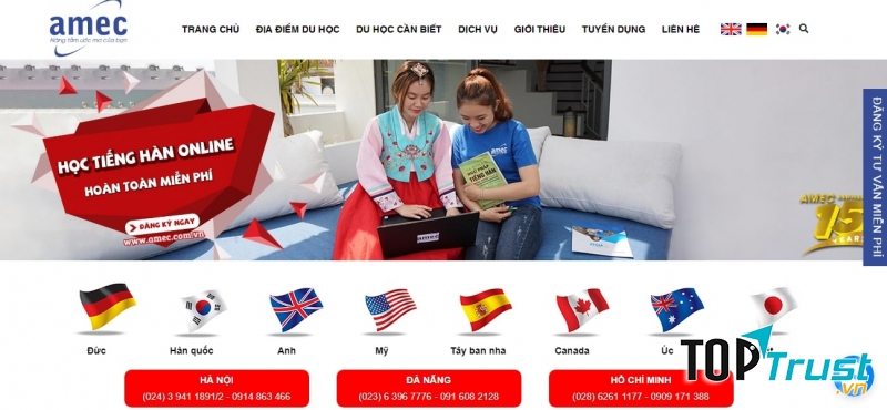 CÔNG TY TƯ VẤN DU HỌC VÀ ĐÀO TẠO ÂU MỸ (AMEC)