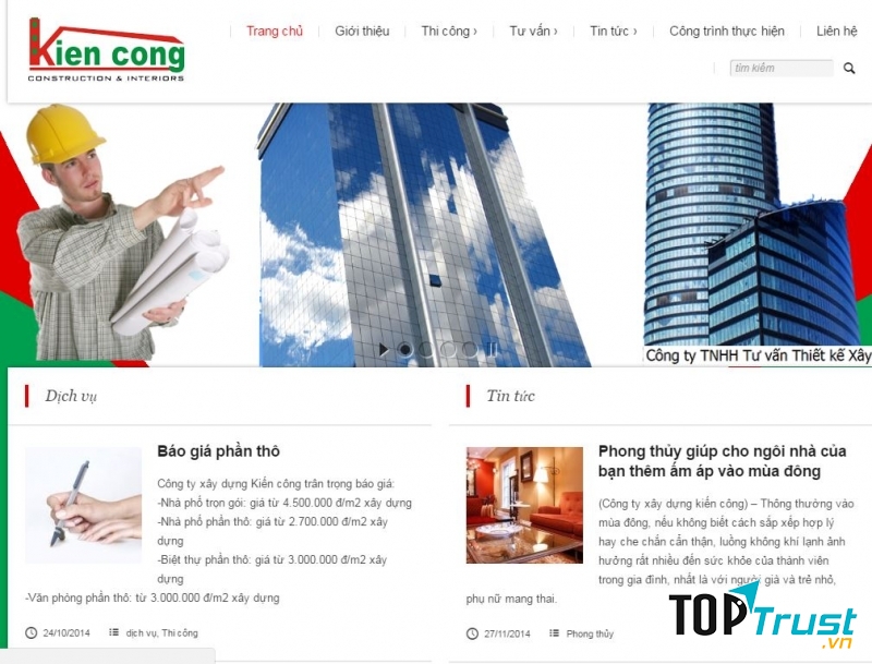 Công ty tư vấn thiết kế xây dựng Kiến Công