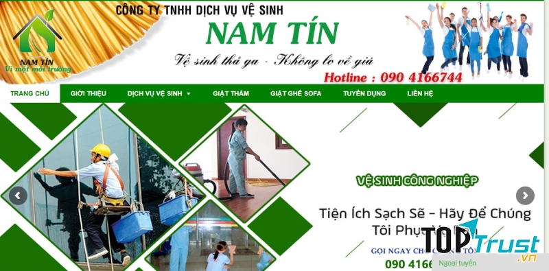 Công ty vệ sinh Nam Tín