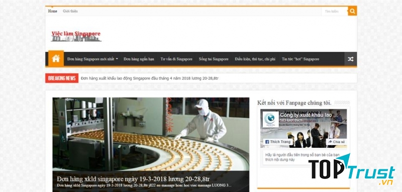 Công ty xuất khẩu lao động Singapore