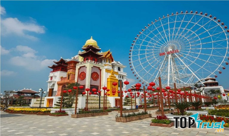 Một góc công viên Asia Park