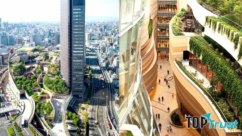 Công viên Namba ở Osaka