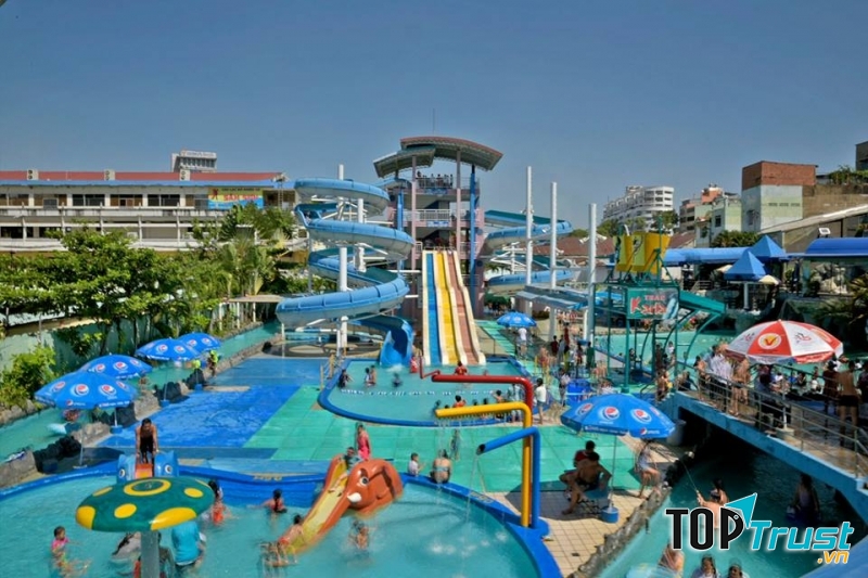 Hệ thống trò chơi dưới nước được đầu tư một cách hiện đại