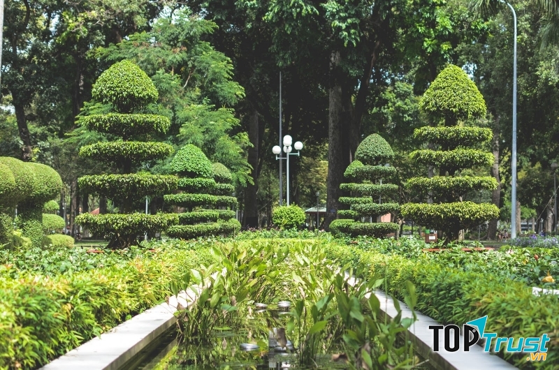 Ảnh tại công viên Tao Đàn
