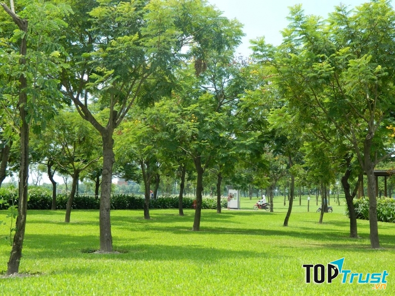 không gian công viên Yên Sở