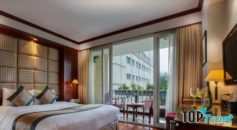 Phòng ngủ của Conifer Boutique Hotel