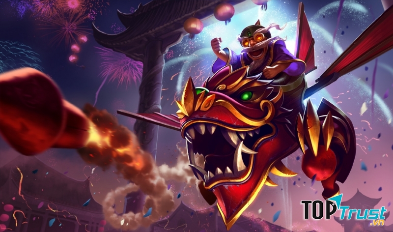 Bộ trang phục Corki Long Chiến Cơ