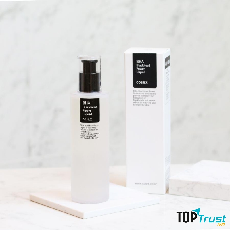 Tinh chất trị mụn Cosrx BHA Blackhead Power Liquid là một sản phẩm được nghiên cứu để chữa trị các vấn đề da rắc rối vừa bị mụn đầu đen, lỗ chân lông to.