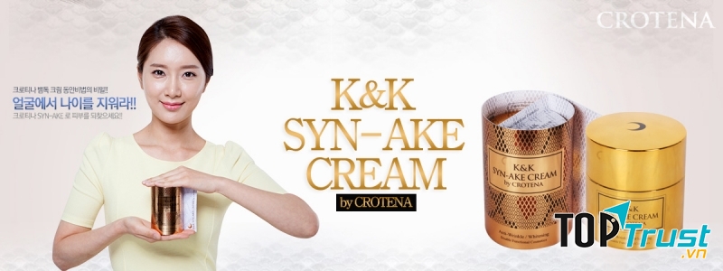 Kem trắng da chống lão hoá Crotena Syn-Ake