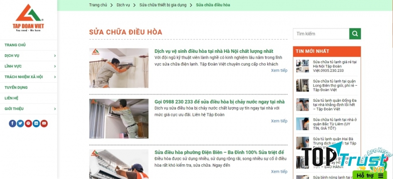 CTCP Dịch vụ Tập Đoàn Việt