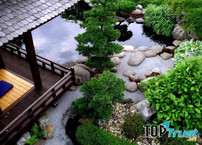 Phong cách thiết kế thi công tiểu cảnh sân vườn Nhật Bản