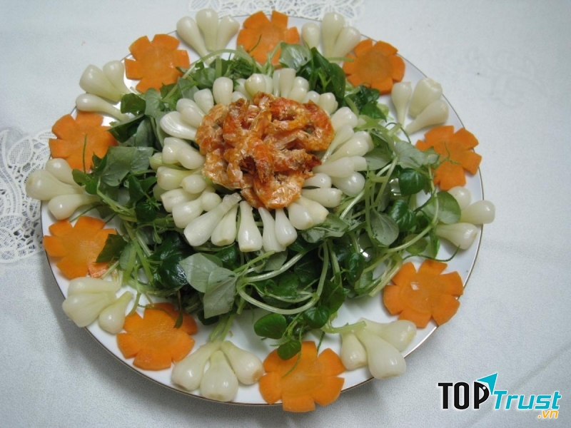 Món đặc trưng ngày Tết - Củ kiệu Tôm khô