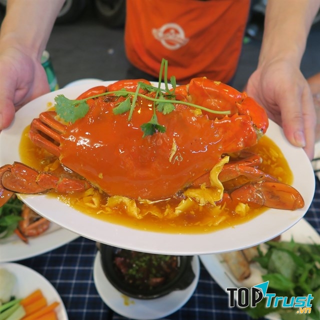 Cua sau khi được chế biến