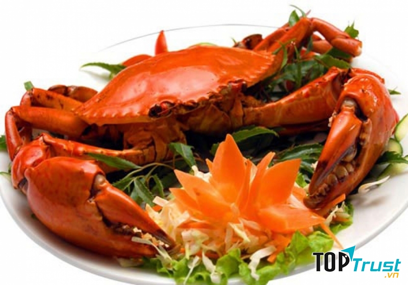 Chỉ đơn giản là cua hấp cũng khiến người ăn hài lòng (Nguồn: Sưu tầm)