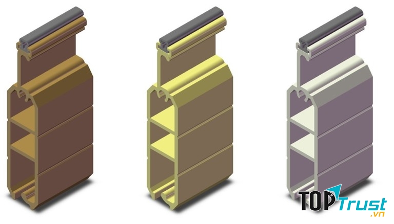 Minh họa các loại cửa cuốn Eurowindow