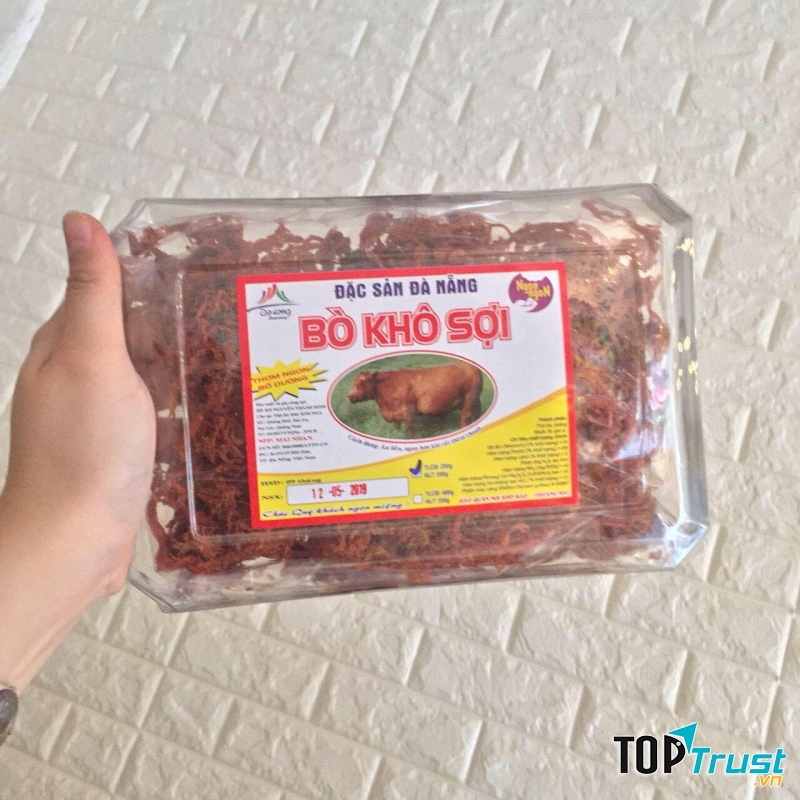 Cửa hàng đặc sản Chính Gốc - địa chỉ mua thịt bò khô ngon nhất Đà Nẵng