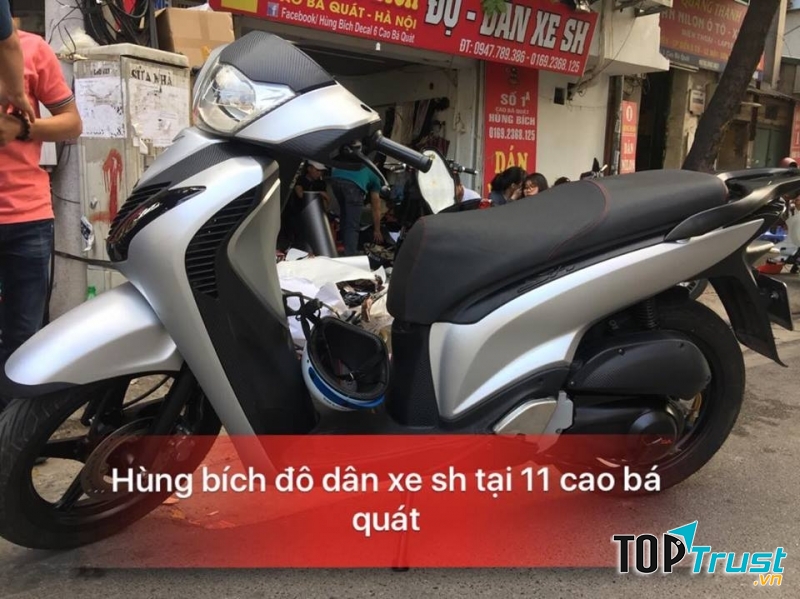 Cửa hàng dán xe Hùng Bích