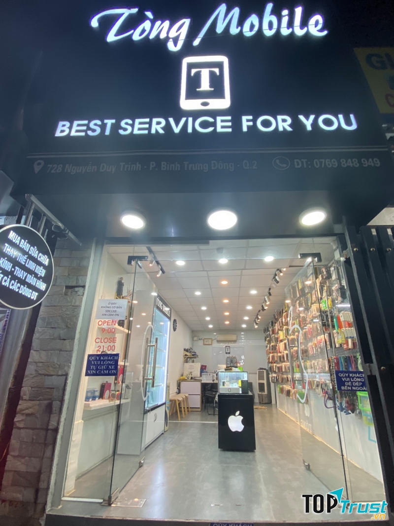 Cửa hàng điện thoại Tòng Mobile