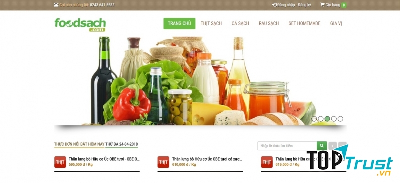 Website chính thức của cửa hàng