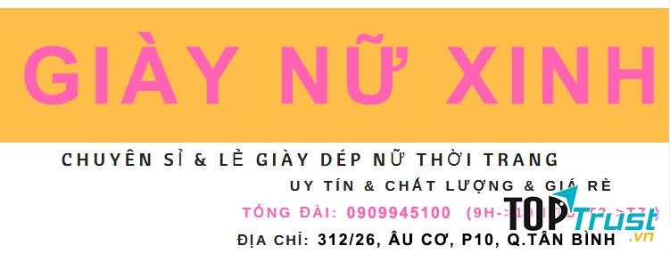 Giày nữ xinh uy tín, chất lượng
