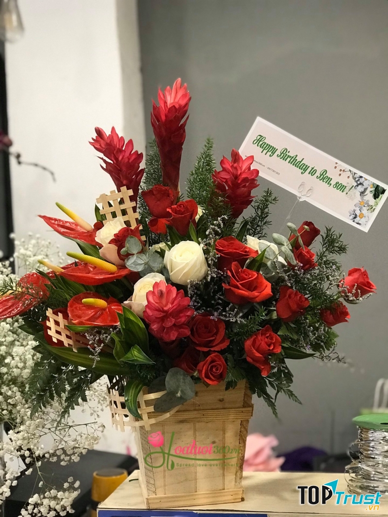 Cửa hàng hoa tươi 360