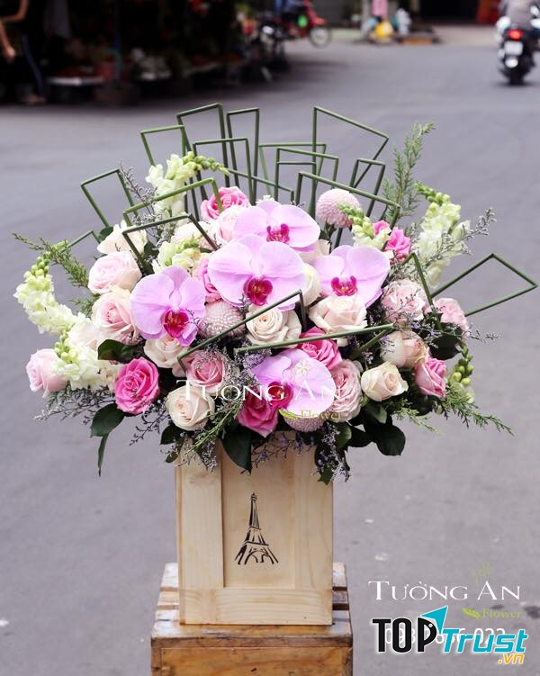 Trang chủ của cửa hàng hoa Tường An