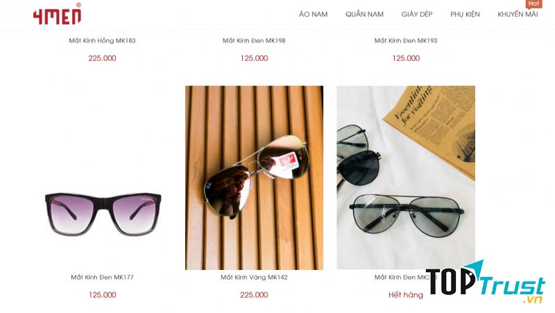 4Men là shop thời trang nam cung cấp phụ kiện mắt kính đẹp và thời thượng