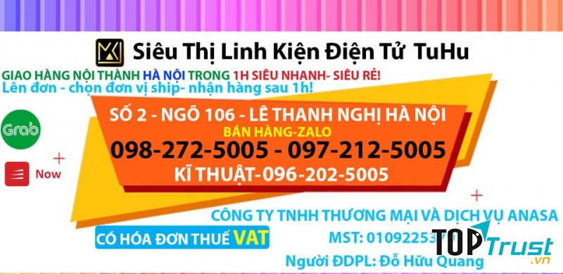 Cửa hàng linh kiện điện tử TuHu