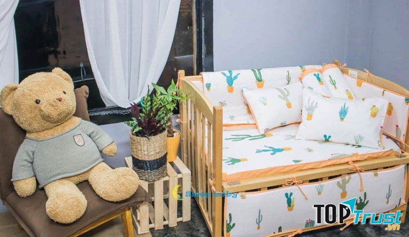 Drap chăn gối quây cũi của Sleepbaby