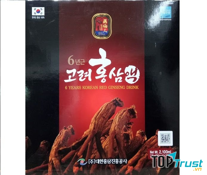 NƯỚC TINH CHẤT HỒNG SÂM DAEHAN (70ML * 30 GÓI)