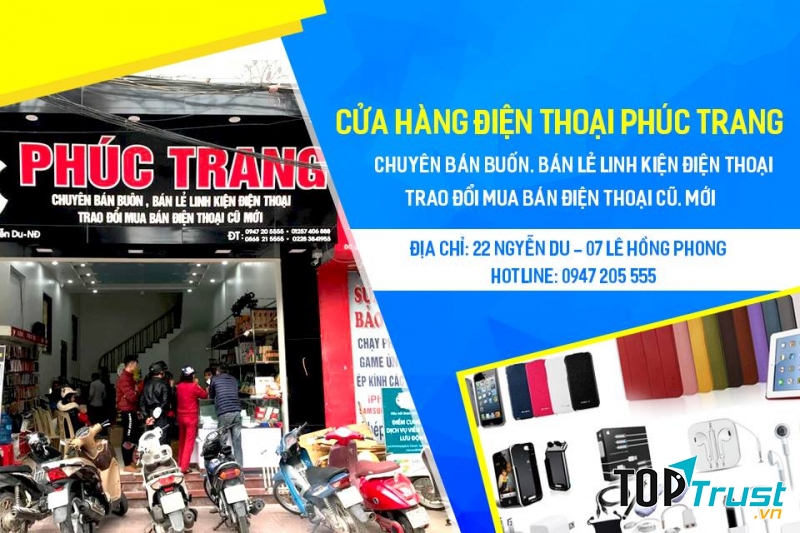 Cửa hàng sửa chữa điện thoại Phúc Trang iStore