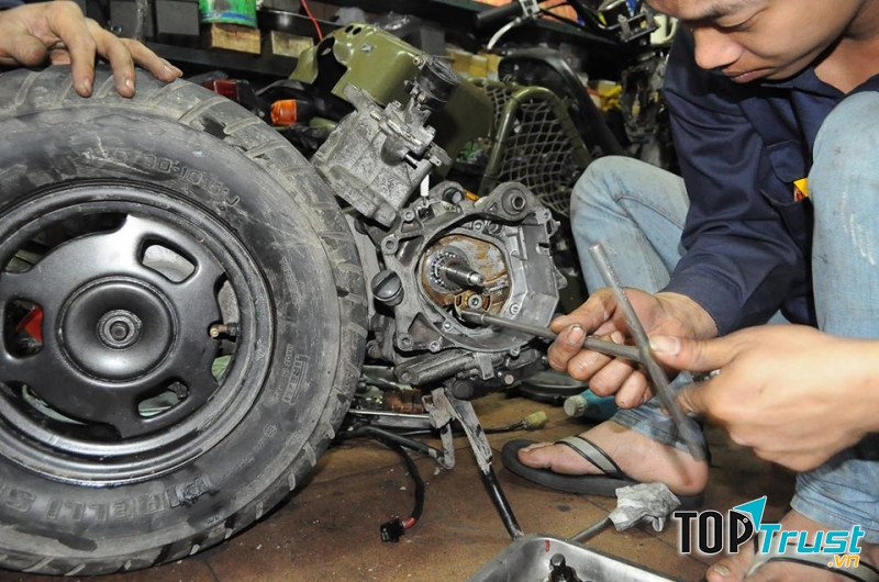 Cửa hàng sửa xe máy Thắng Béo