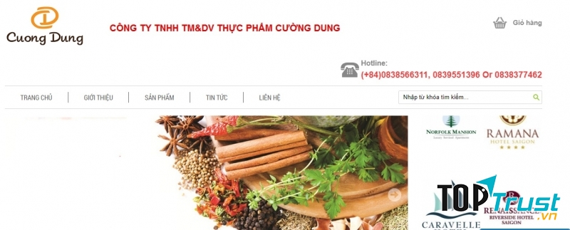 Website chính thức của cửa hàng