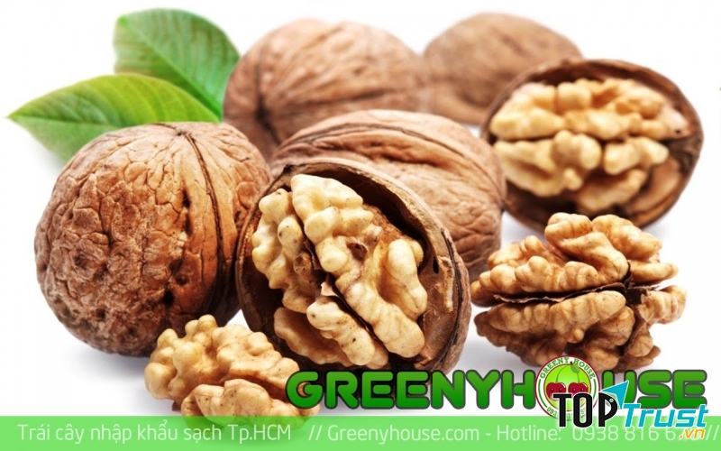 QUả óc chó nhập khẩu từ Mỹ.