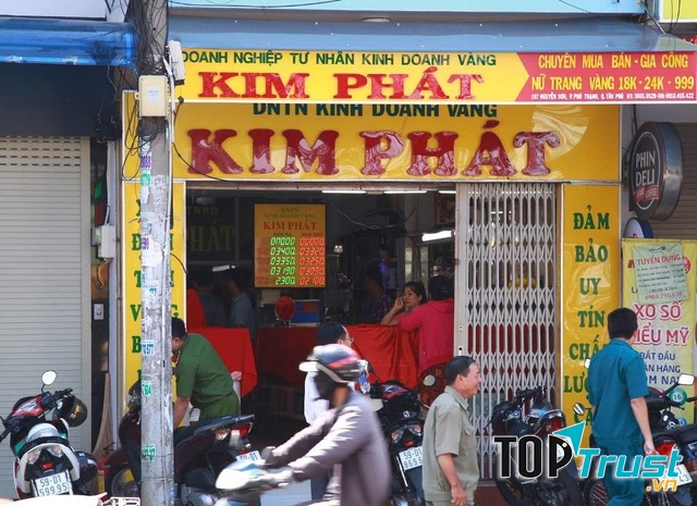 Cửa hàng vàng bạc Kim Phát
