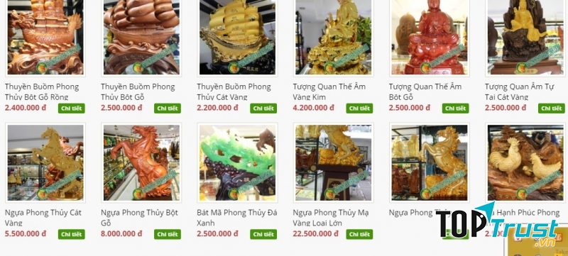 Những sản phẩm của Phong Thủy Bảo Linh