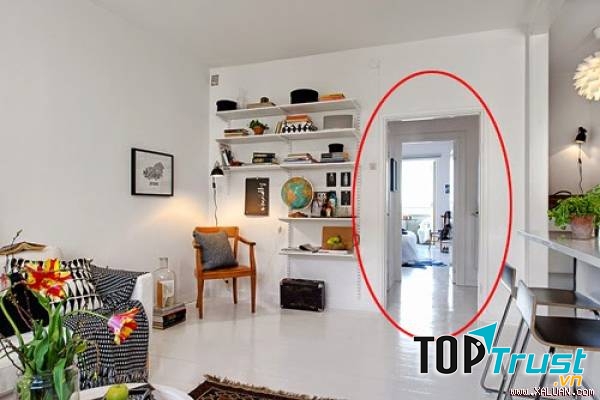 Cửa phòng ngủ không nên đối diện với nhà vệ sinh