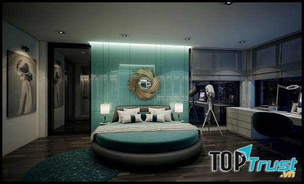 Cửa phòng ngủ không nên đối diện với nhà vệ sinh