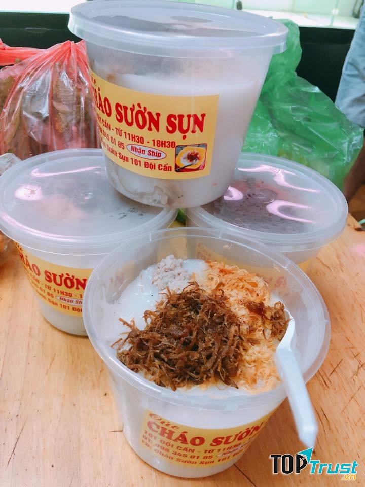 Những phần cháo say nổi tiếng
