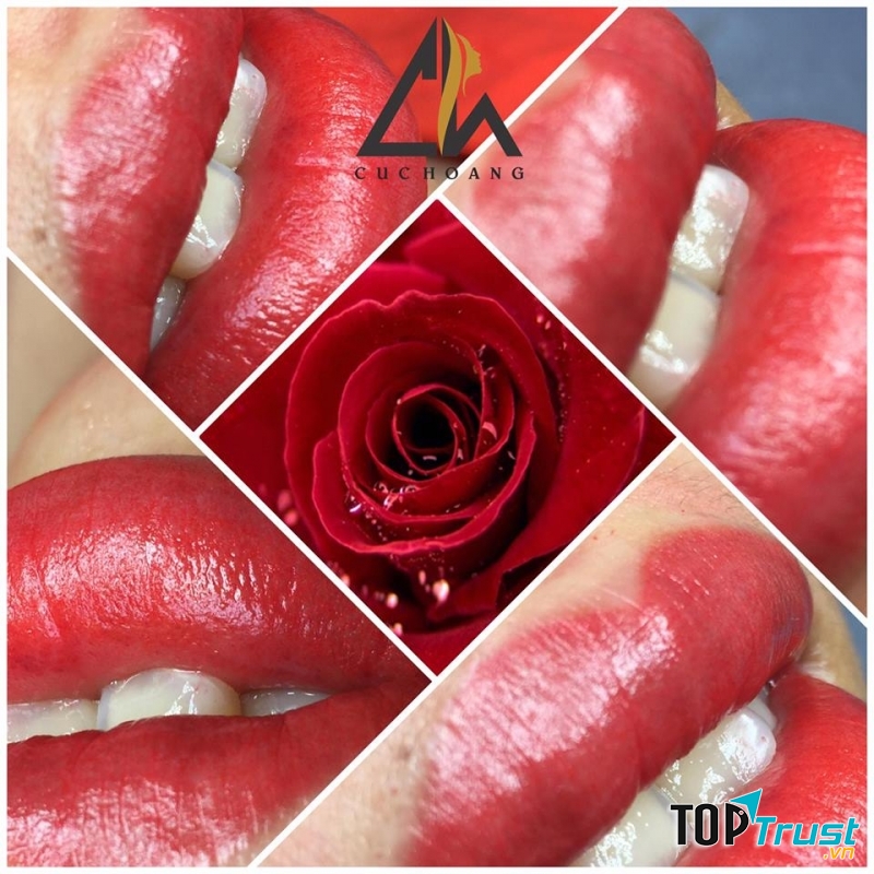 Cúc Hoàng Phun Thêu thẩm mỹ