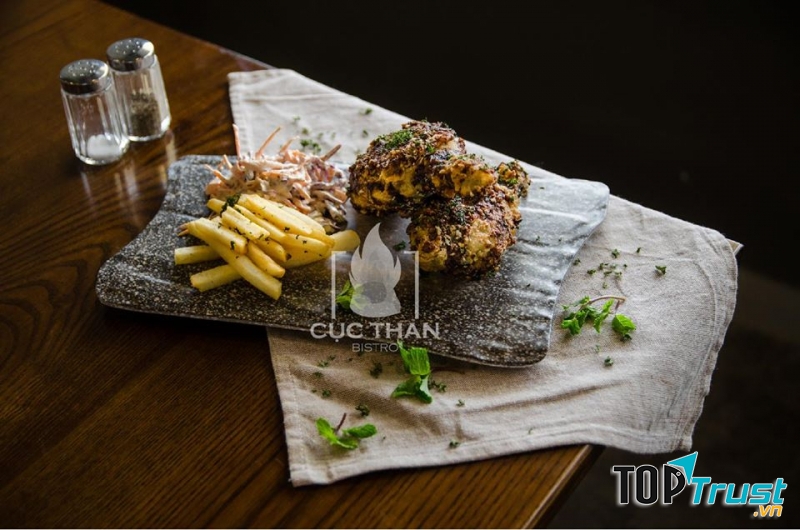 Đùi gà xốt Socola- mới lạ mà thân quen