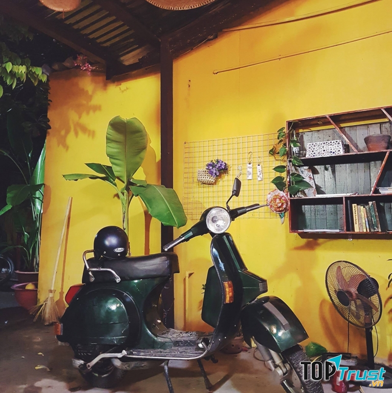 Không gian có chút cổ kính, gợi lại nét đẹp xưa cũ