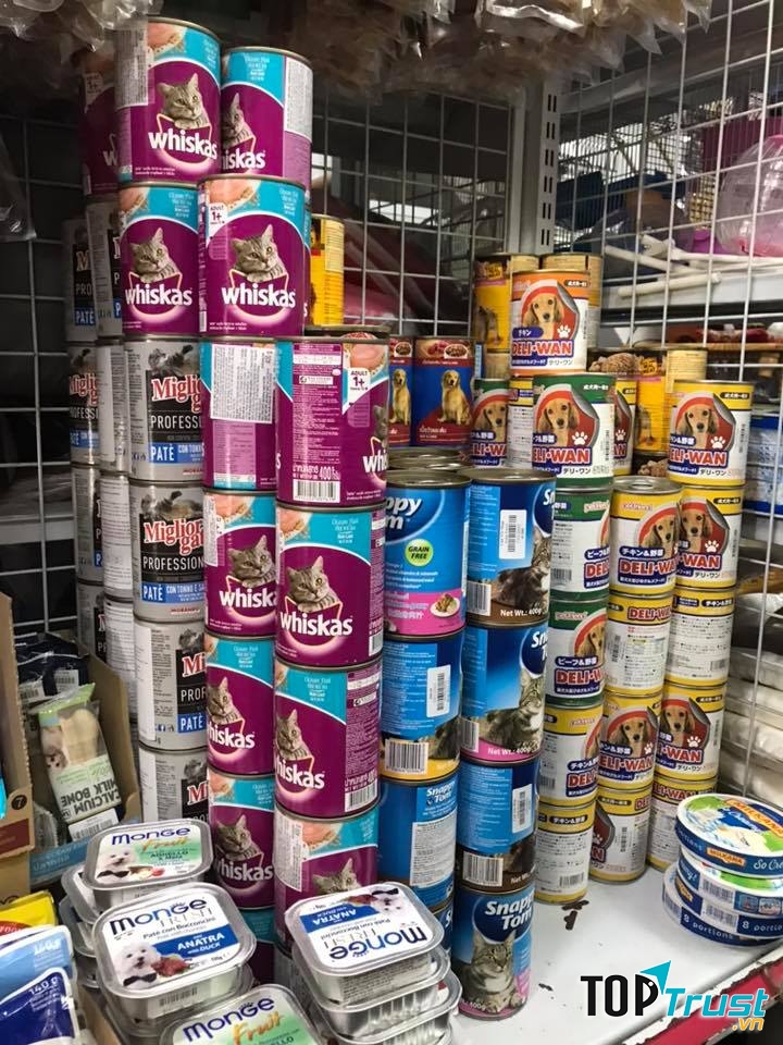 Tại Cún Yêu Shop có đa dạng các loại thức ăn chó/mèo cho khách hàng lựa chọn