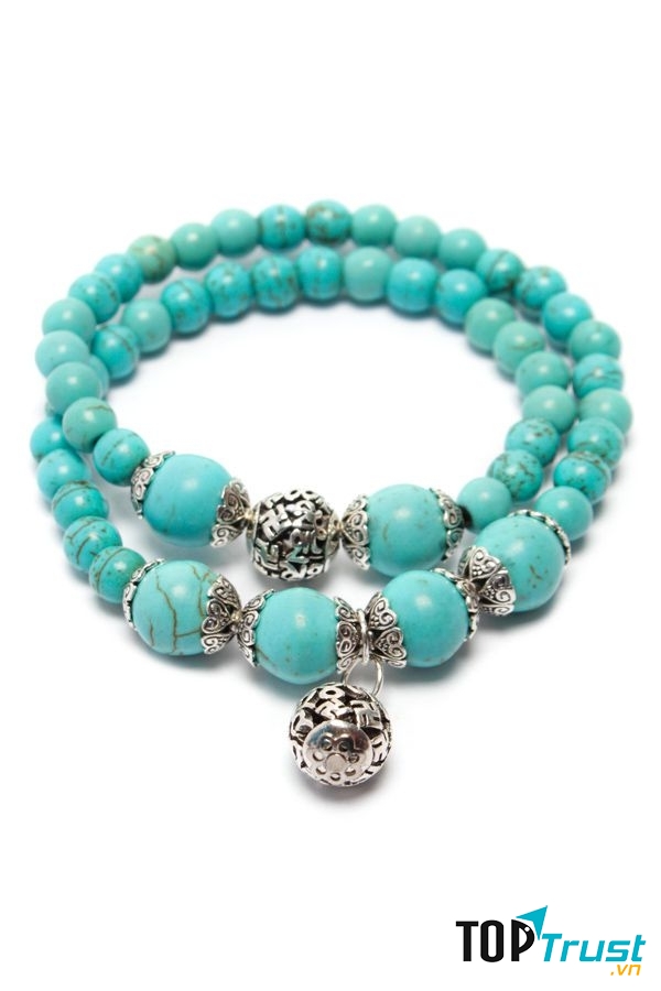 Vòng đá phong thủy Turquois phù hợp nhất với Bảo Bình