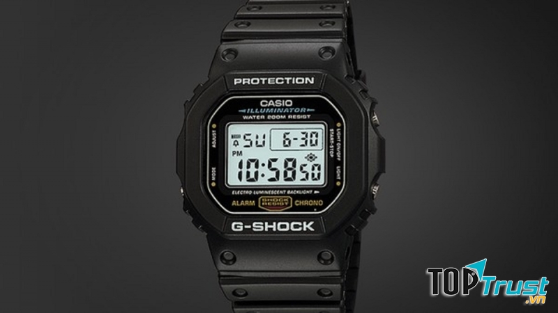 Chiếc Casio G-shock có thể dầm mưa, dãi nắng cùng với Ma Kết đi đến bất kì nơi đâu.