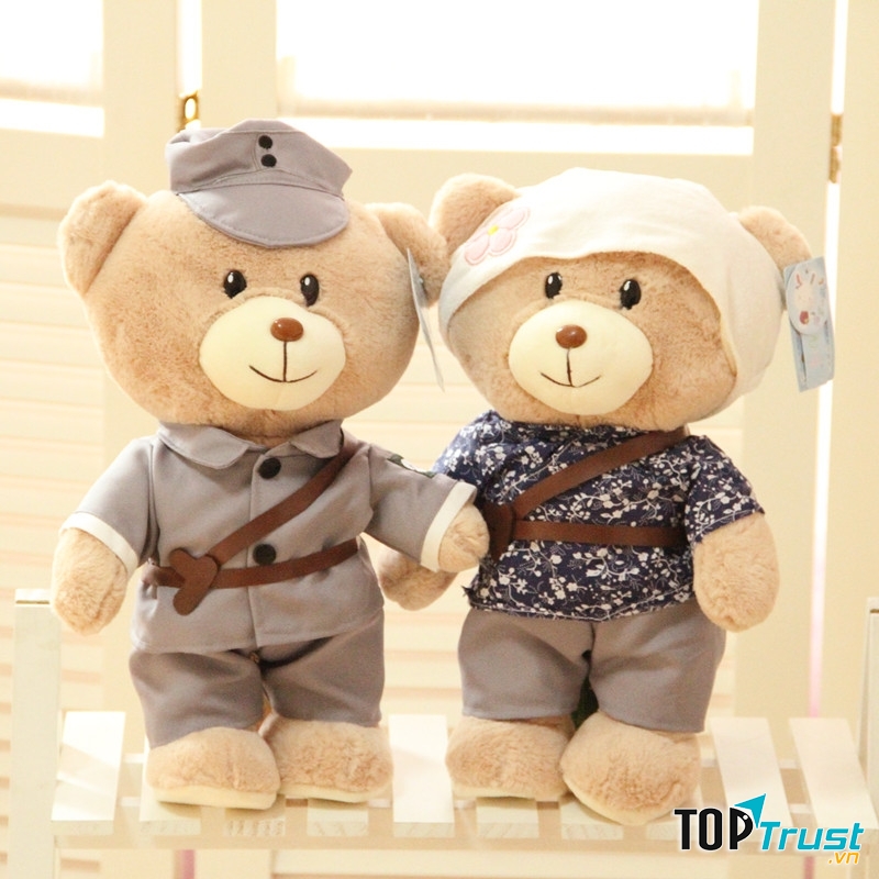 Gấu bông sẽ là món quà làm cô ấy rung động